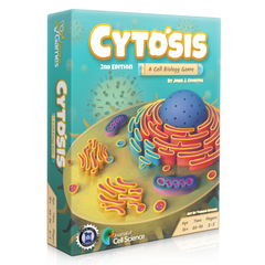 Cytosis: An Animal Cell Biology Game | A Science Accurate Strategy Board Game About Building Proteins, Carbohydrates, Enzymes, Organelles, & Membranes