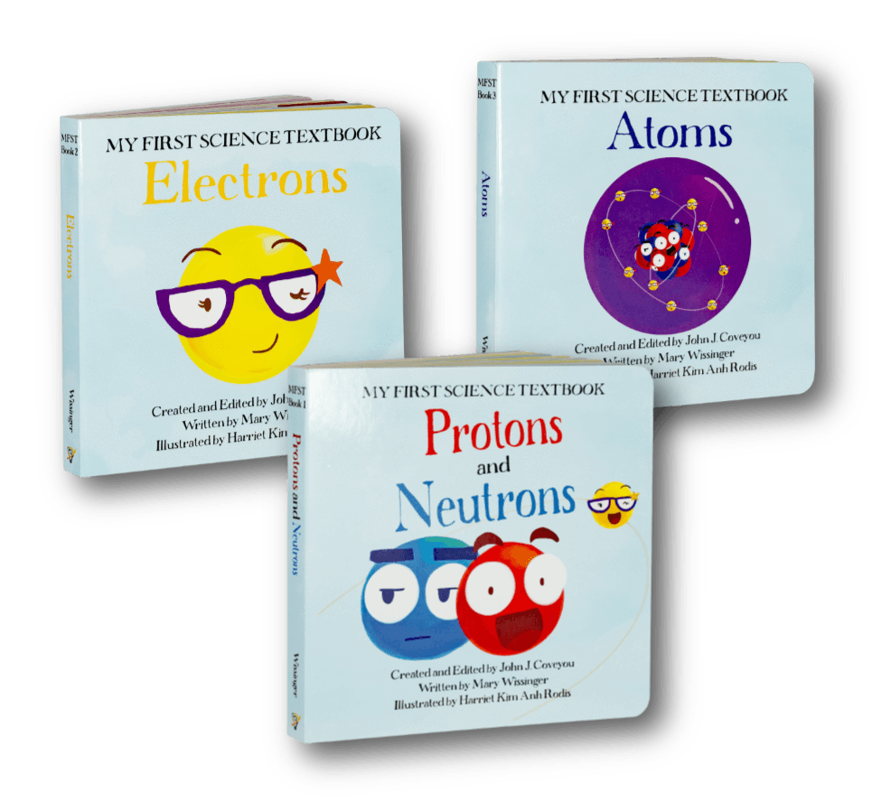 Science Books for Kids! | All Three Board Books in the My First Science Textbooks series