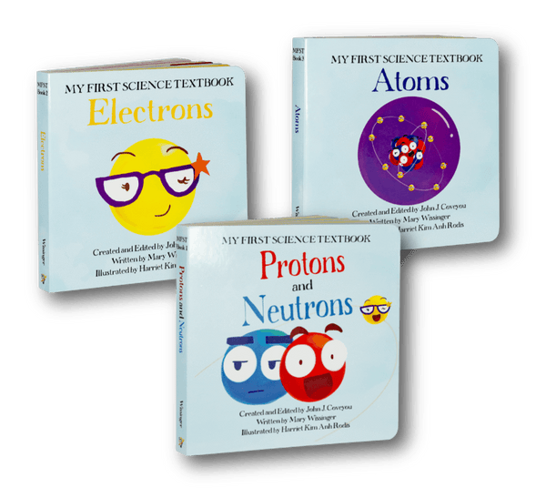 Science Books for Kids! | All Three Board Books in the My First Science Textbooks series