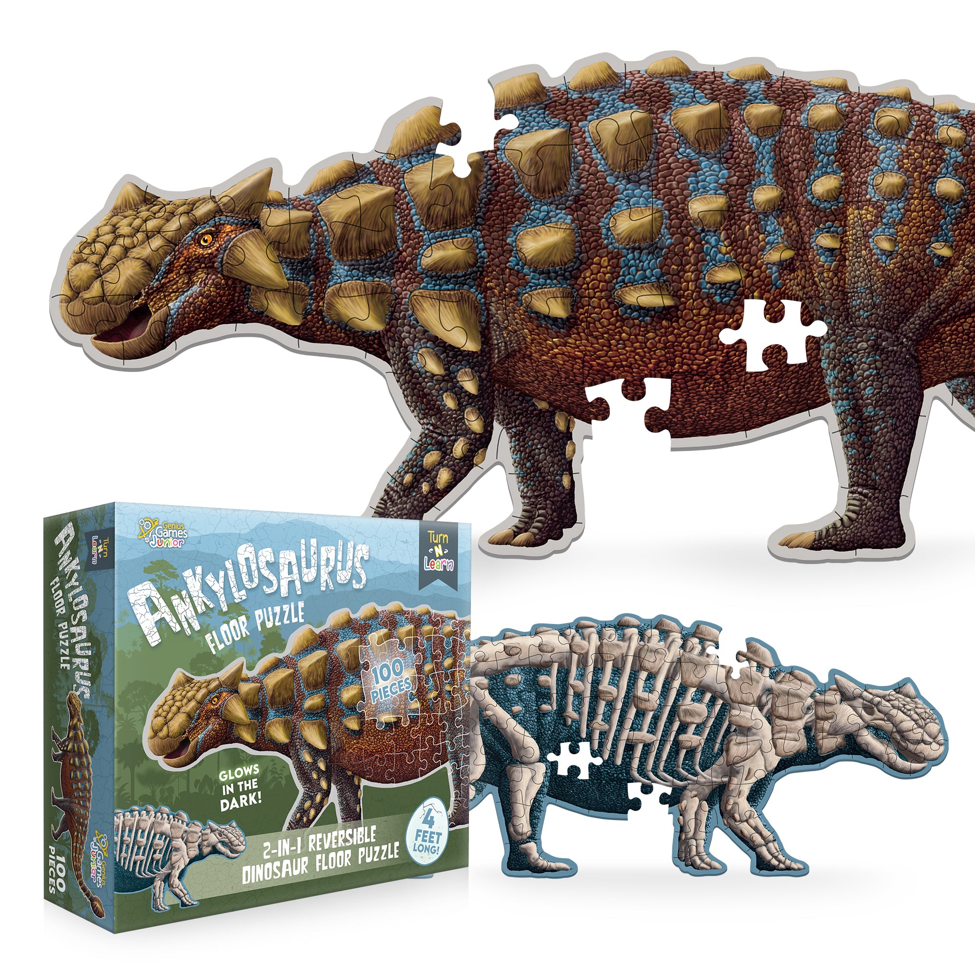 T-rex Puzzle Dinosaur Puzzle Dinosaur Gift for Kids Unique Kids Gift  Handmade Gift Puzzle Gift Jigsaw Puzzle 