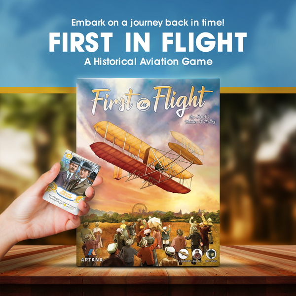 First in Flight: Mensa Award Winning Board Game About Historical Aviat ...