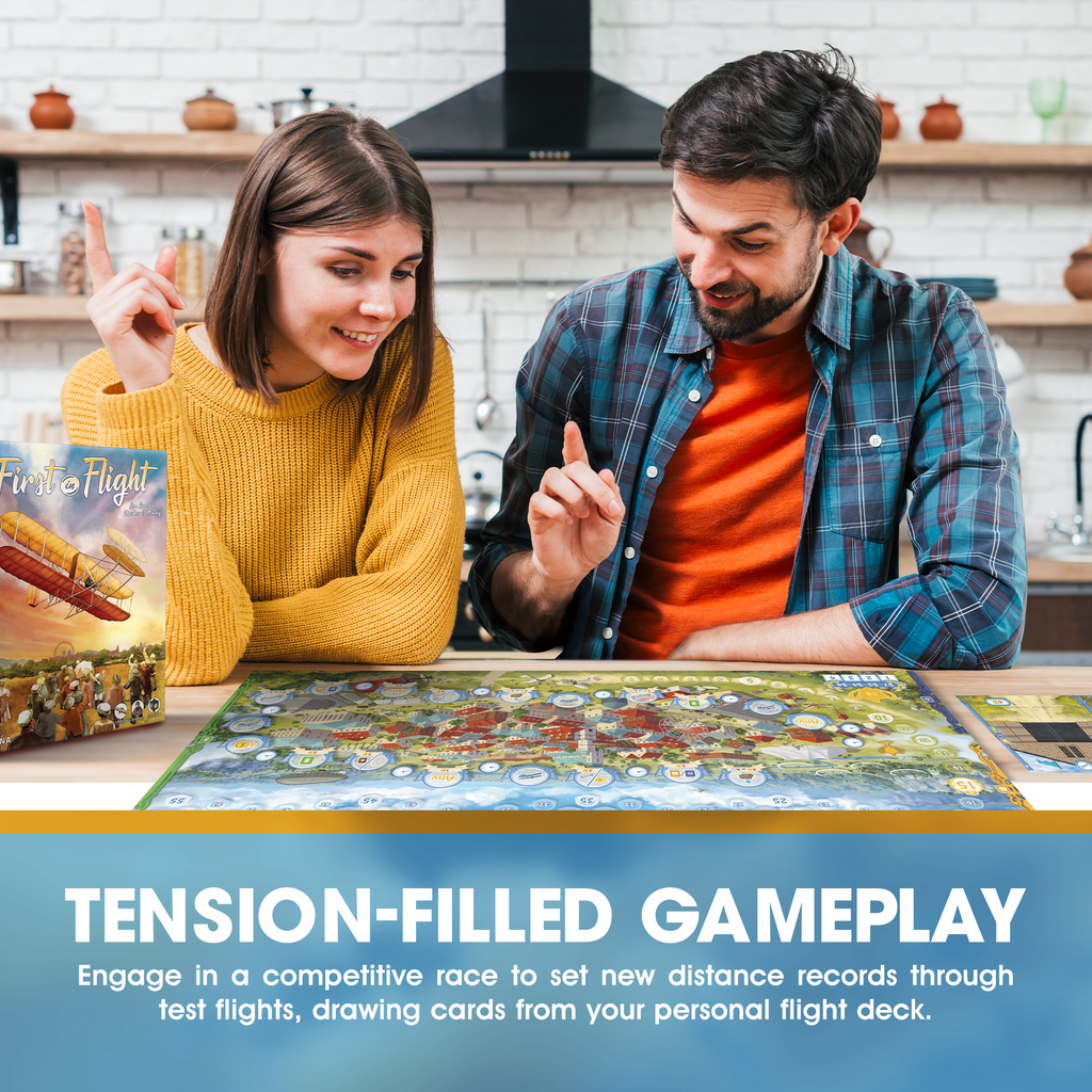 First in Flight: Mensa Award Winning Board Game About Historical Aviat ...