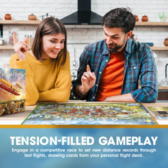 First in Flight: Mensa Award Winning Board Game About Historical Aviation - Strategy Board Game for Teens, Adults and Heavy Gamers - A Flight-Themed Adventure Card Game for Airplane Enthusiasts