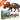 Free Shipping! Triceratops Dinosaur Jigsaw Puzzle - 4FT Double Sided Glow in the Dark Floor Puzzle