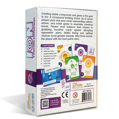 Ion: A Compound Building Game (2nd Edition) | A Science Accurate Chemistry Card Drafting Game About Cations, Anion, Noble Gases