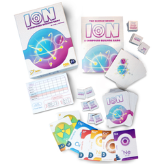 Ion: A Compound Building Game (2nd Edition) | A Science Accurate Chemistry Card Drafting Game About Cations, Anion, Noble Gases