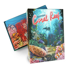 Ecosystem: Coral Reef | MENSA Recommended Family Card Game About Aquatic Animals, Their Habitats, Marine Biology & Food Chain