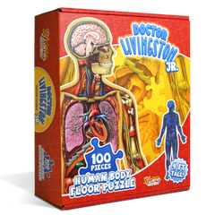 Dr. Livingston Jr. Human Body Jigsaw Puzzle , floor puzzle by Genius Games