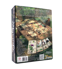 back of the box the game Genotype by Genius Games
