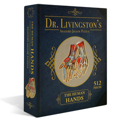 Human Hands Anatomy Jigsaw Puzzle | Dr. Livingston's Unique Shaped Science Puzzles