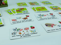 cards that are inside the Alana's Animals