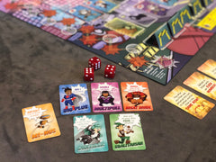 Outnumbered: Improbable Heroes | A Cooperative Superhero Math Game! Roll Dice, Do Math, Save the City!