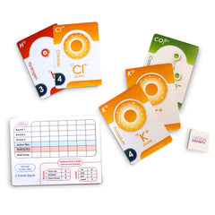 Ion: A Compound Building Game (2nd Edition) | A Science Accurate Chemistry Card Drafting Game About Cations, Anion, Noble Gases