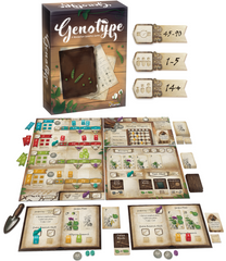 Genotype: A Mendelian Genetics Game | MENSA Recommended Strategy Board Game about the Science of Genetics, Punnett Squares and Gregor Mendel’s Pea Plants