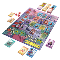 Outnumbered: Improbable Heroes Board Game | MENSA Recommended Cooperative Superhero Math Game | STEM Game to Learn Multiplication & Division